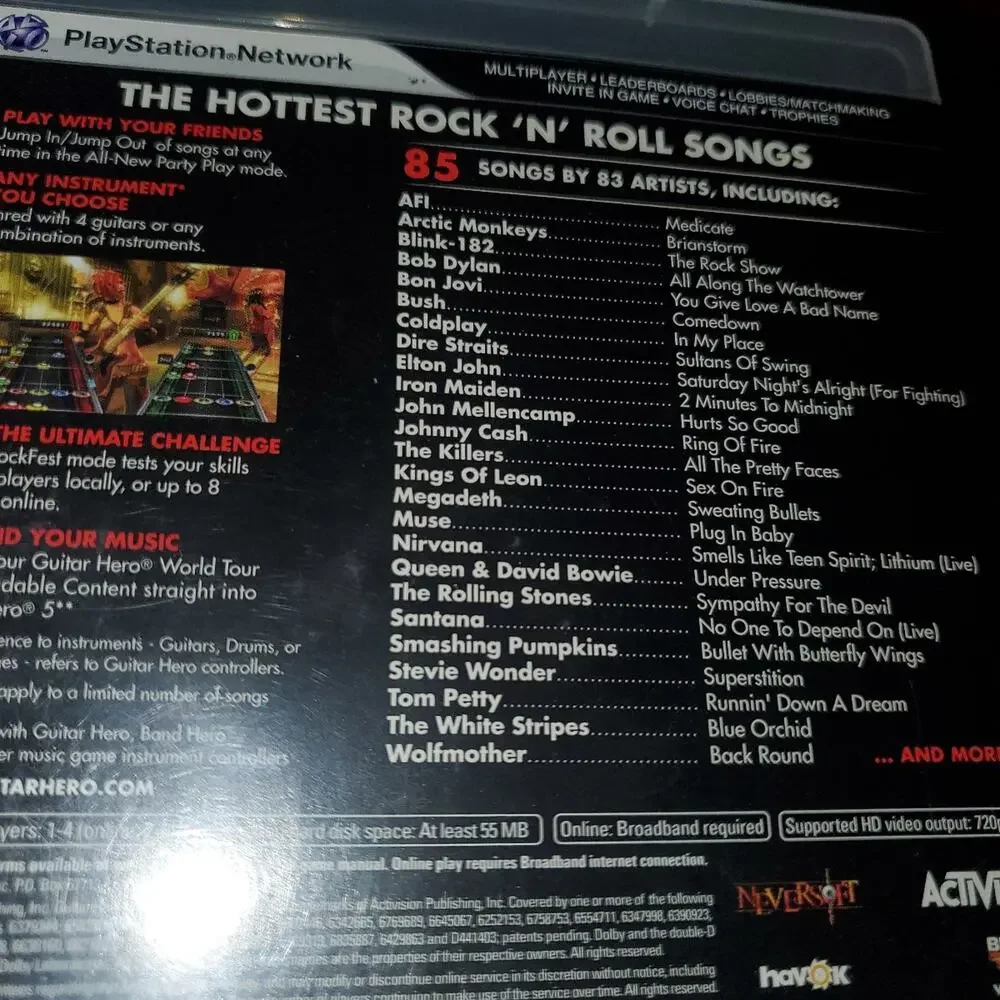 Guitar Hero 5 PS3